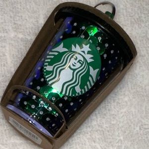 Starbucks  Sequins Ornament/ keychain - NWT